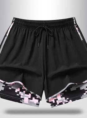 Pack of 5 women’s casual athletic shorts with a drawstring