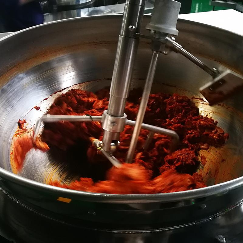 工厂食堂炒菜机 器大锅磁菜炒菜机 电热全自动行星搅拌炒加锅