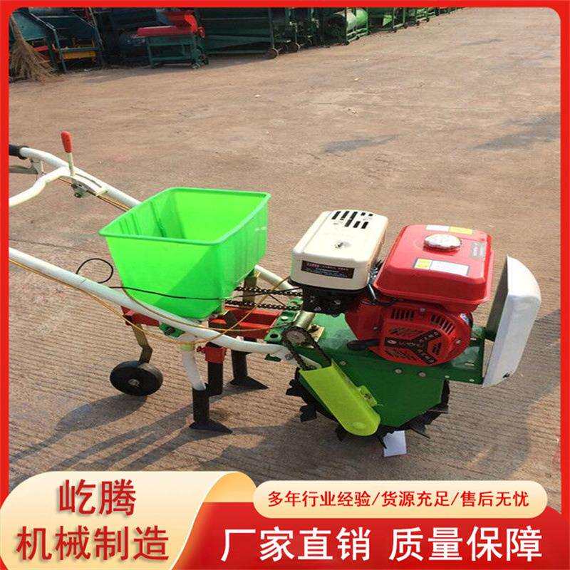 小型农用耕耘播种施肥除草一体机 手推式汽油柴油履带式耕耘机