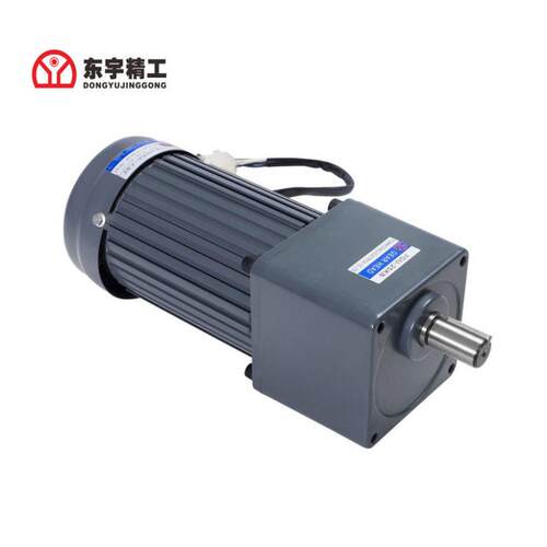 直流齿轮速电机调速电机120W交流220V齿轮速马达可调变速电机