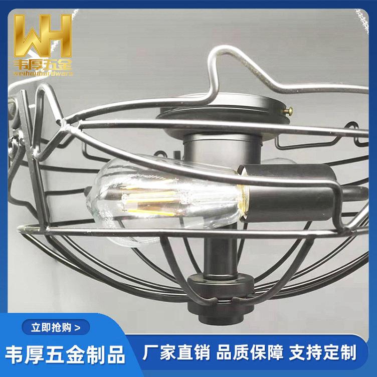 欧式仿古客厅餐厅风扇灯吊扇灯电扇灯新中式带灯吊扇广东中山灯具