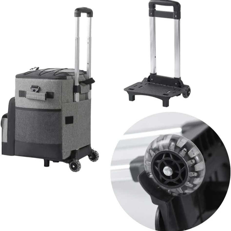 爆款拉杆保温包大容量防水冰包多功能野餐保冷箱带轮子保温箱,厨房/烹饪用具,冰格/制冰袋,淘宝优惠券,粉丝福利购,淘宝优惠卷