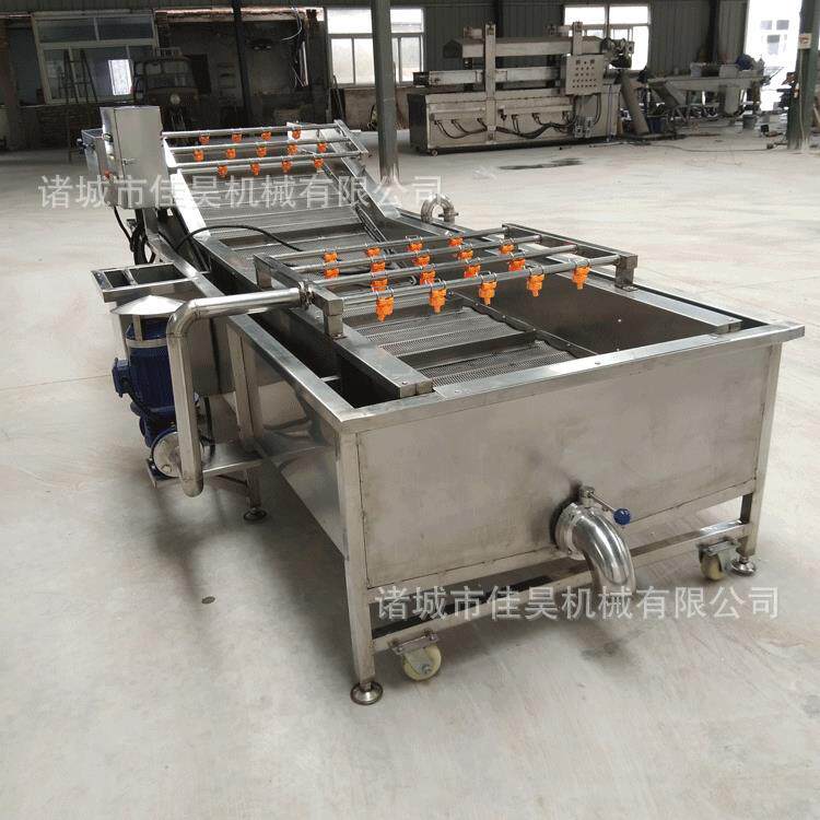 气泡清洗机果蔬清洗加工设备小型净菜蔬菜食品清洗机械