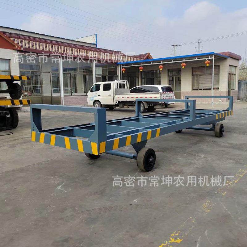 厂家供应电刹木屋拖车4吨框架拖车非标生产房车底盘重型拖车