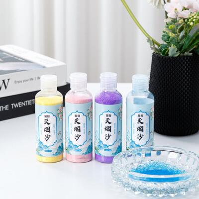Ash sand disposable ashtray crystal mud cigarette extinguish