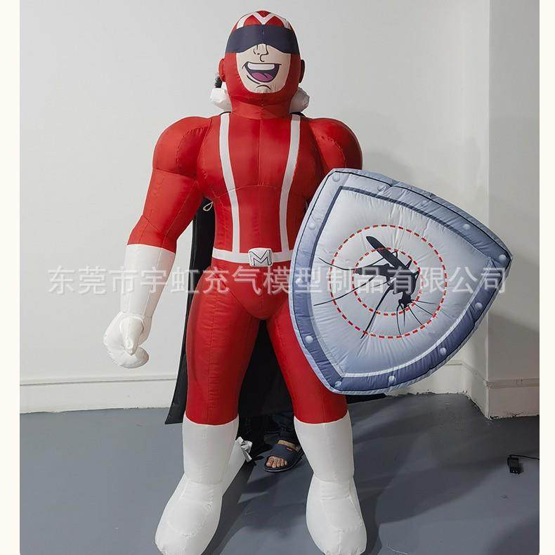 充气卡X8802通模型物公仔偶充气广蛇年大型气模吉祥物告人动行走