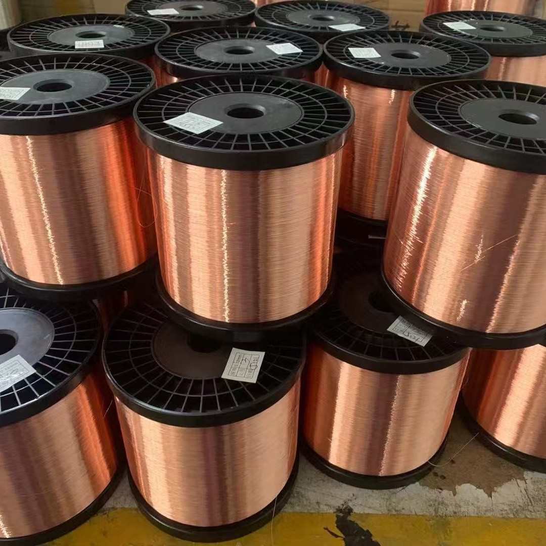 厂家直供 镀锡铜包铝线 合金线 金属线 铜丝 裸线电缆用线 半成品