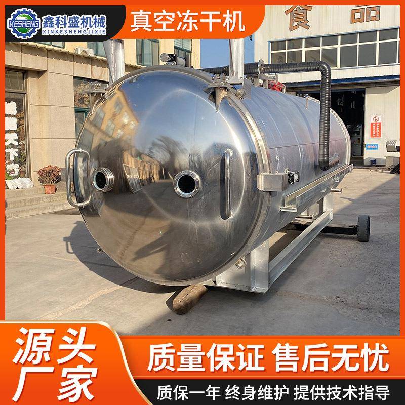 农产品冻干机香蕉片低温脱水冻干设备果蔬全自动智能真空冻干机