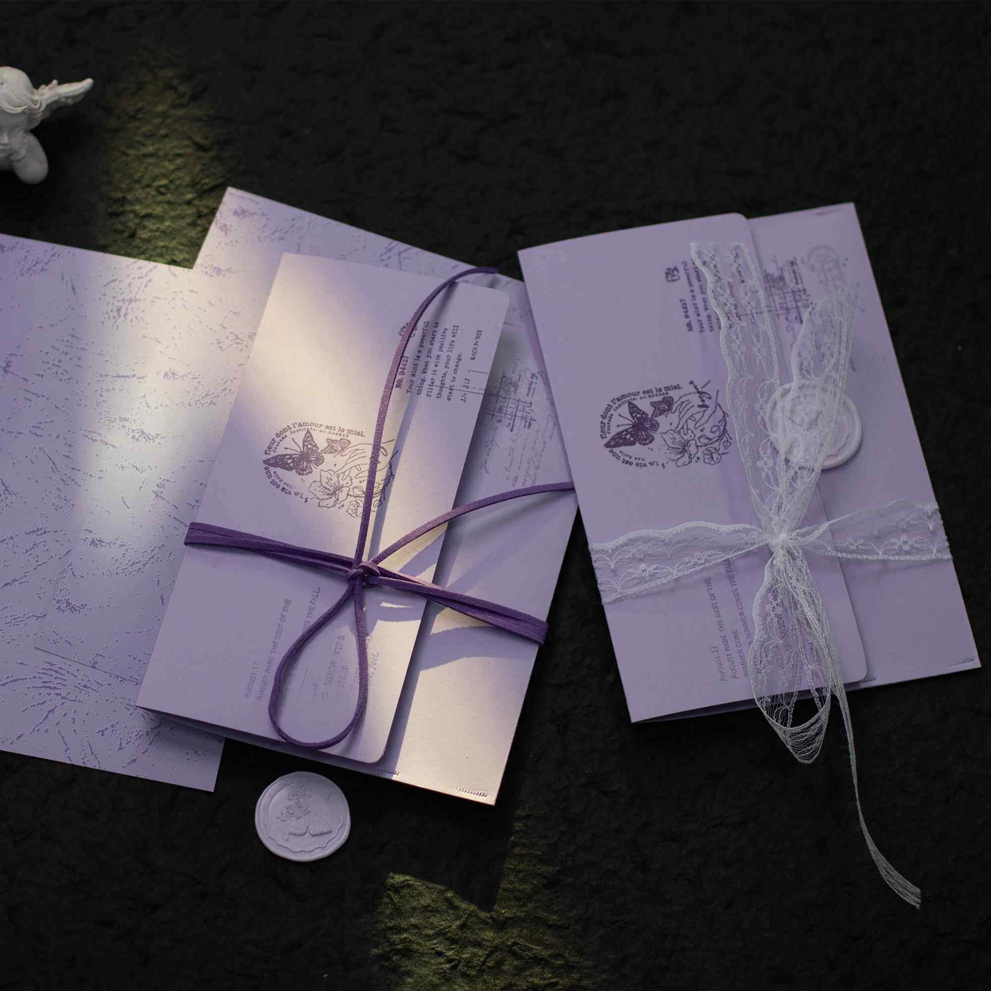 幸子｜椒叔叔紫色系手工信封信纸套装手写信覆古浪漫告白情书贺卡,文具电教/文化用品/商务用品,信封,淘宝优惠券,粉丝福利购,淘宝优惠卷