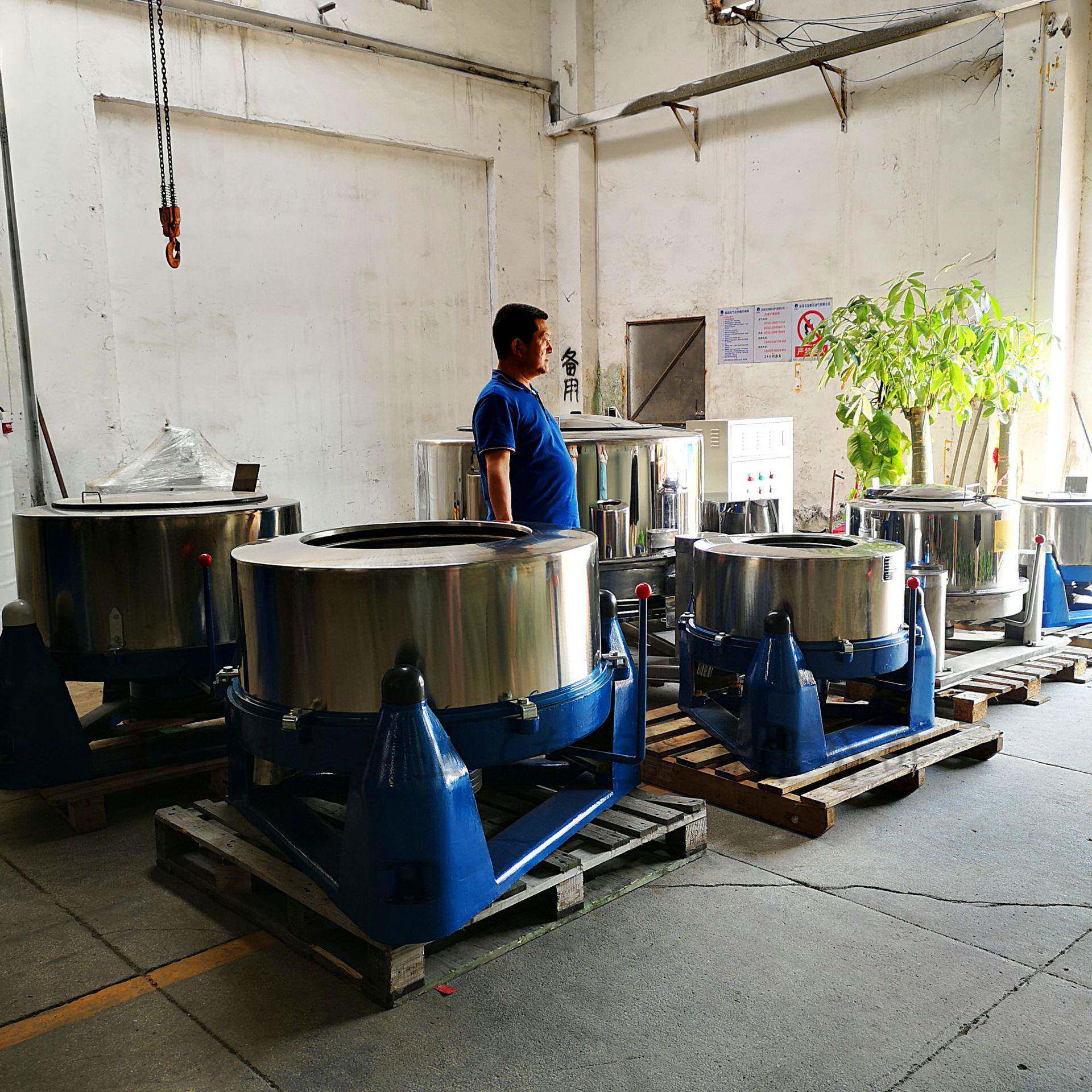 定制桑果酒糟离心脱水机304不锈钢食品脱水机小型离心机