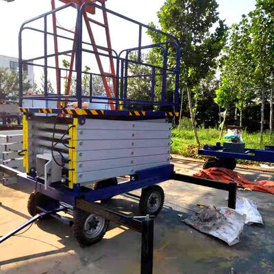 厂家供应户外高空作业升降平台吨移动式液压平台剪式升降平台