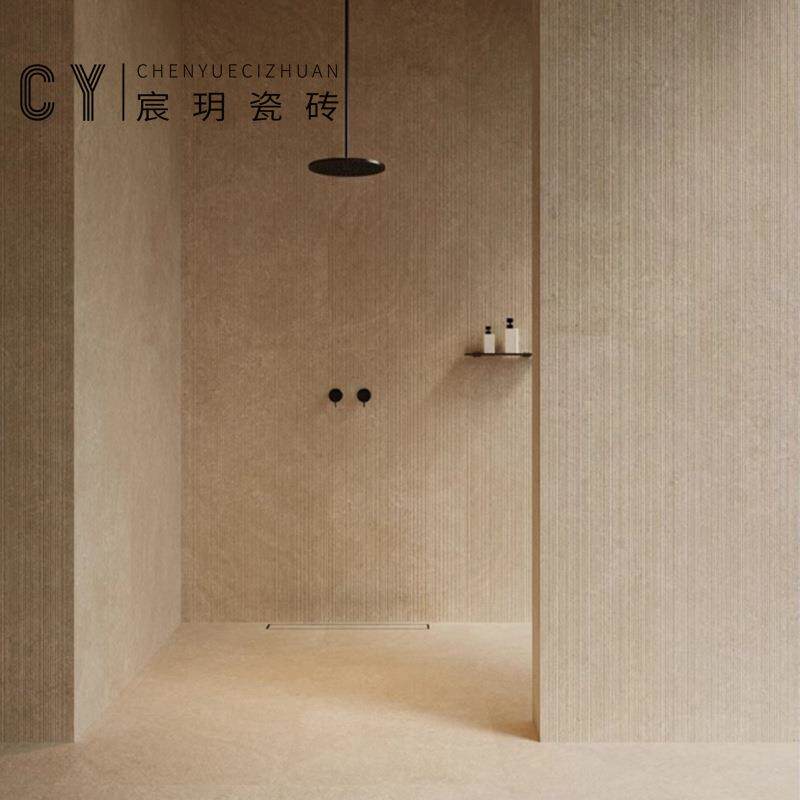 莱姆石槽瓷厂标砖600x1200房卫生间庭店院酒墙砖厨仿古砖客拉厅地