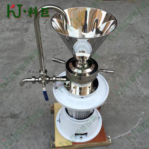 胶体磨实验室小型 研究学校胶体磨 芦荟果酱胶体磨 花生奶胶磨机