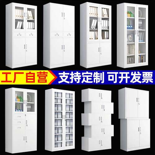 JS-WJG文件皮柜厂家财务凭证柜办公双节档案资柜料柜带锁柜文铁件