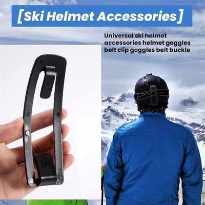RUAI Universal Ski Helmet Accessories Helmet Goggles Belt