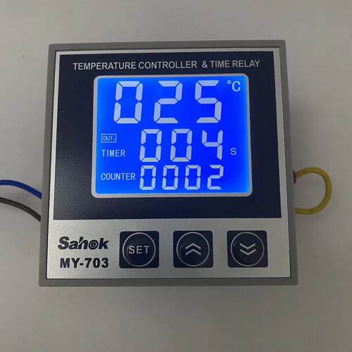 Sahok山禾 MY-703 液晶时间温控计数三合一综合控制器 YJ-72