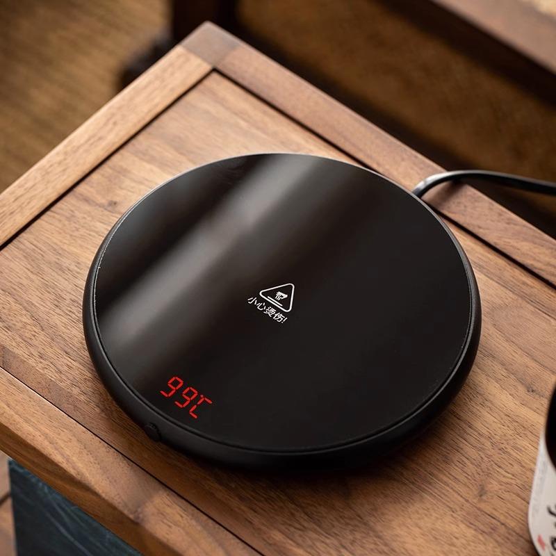 可调温99度热水恒温保温杯垫加热非100度底座热牛奶神器办公室