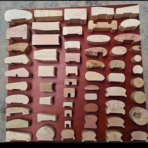 实木楼梯扶手烤漆圆木客制化方型栏杆