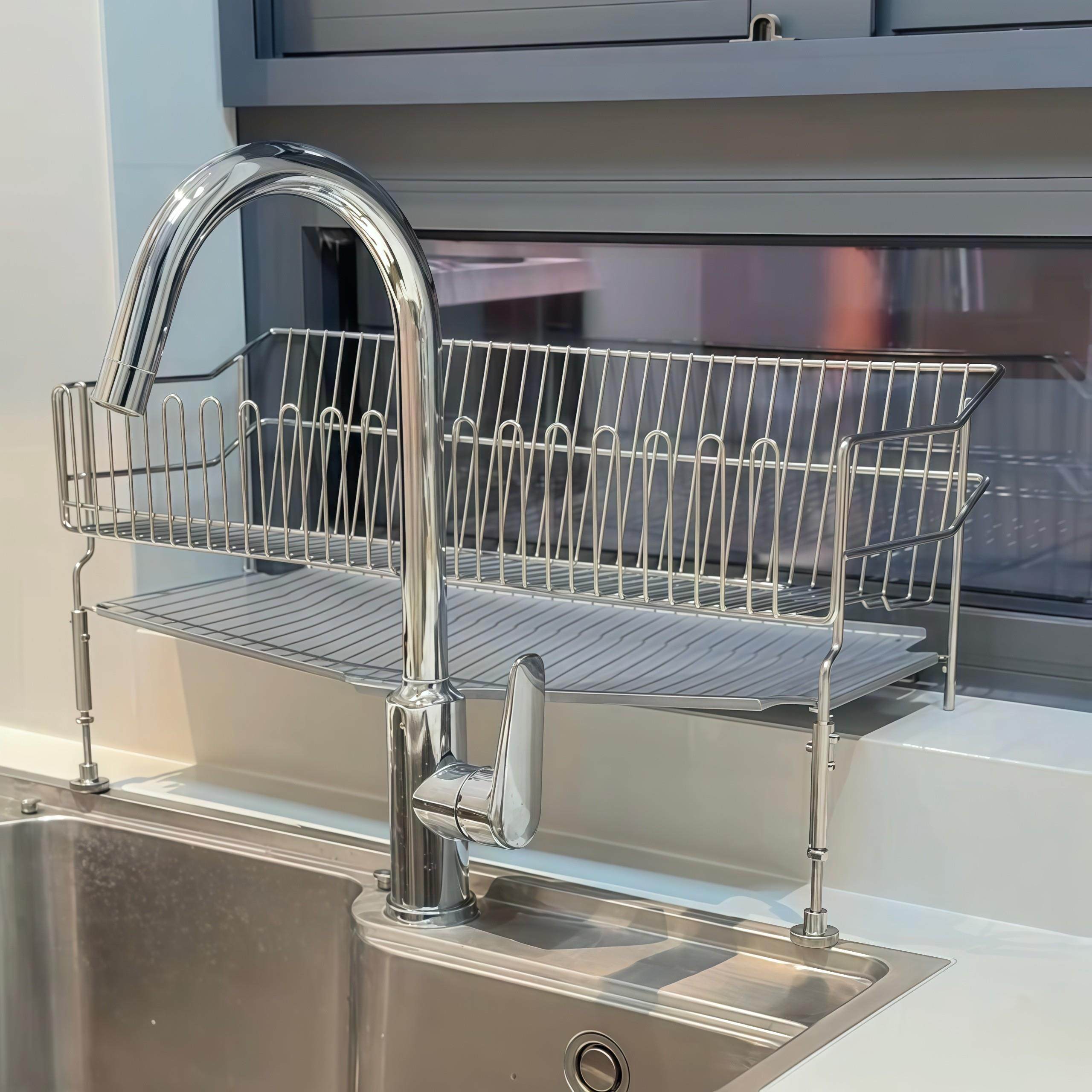 厨房水槽置物架碗碟收纳架家用多功能沥水架水池洗碗槽边收纳架,厨房/烹饪用具,水槽置物架,淘宝优惠券,粉丝福利购,淘宝优惠卷