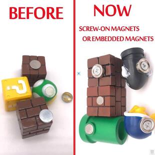 Mario Magnet 10pcs Super Magnets Refrigerator Fridge Bros