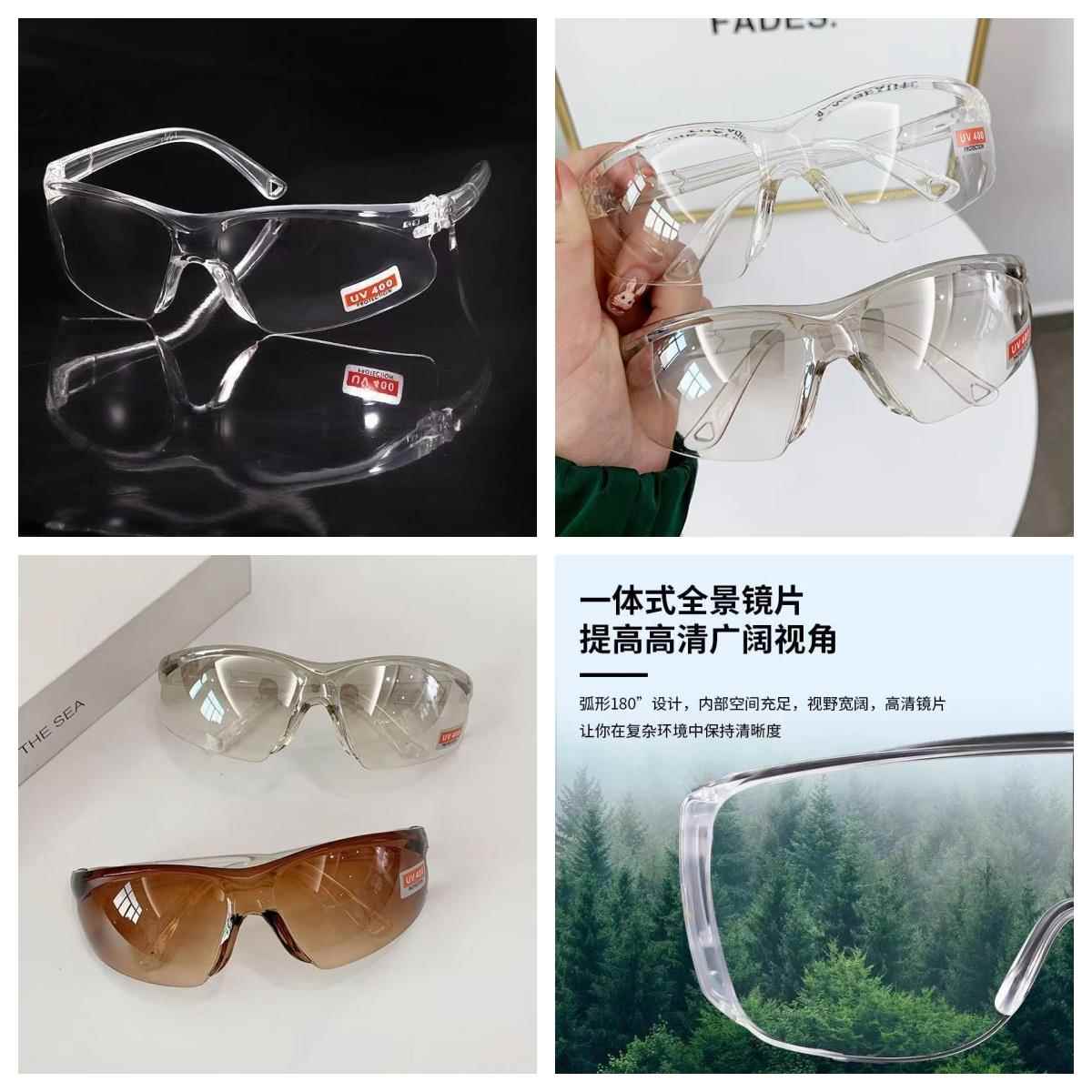 骑行护目镜劳保防飞溅打磨防风沙男士女防灰尘飞沫防冲击防护眼镜