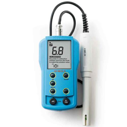 HANNA HI9812-5 微电脑pH-EC-TDS-℃测定仪