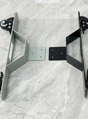 支撑招移动底座底座滑轮脚灯箱布架子灯箱电子灯箱可卡店固定灯箱