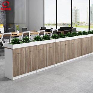 办公家俱花槽柜办公室隔断柜隔断矮柜文件柜收纳柜隔断花柜资料柜