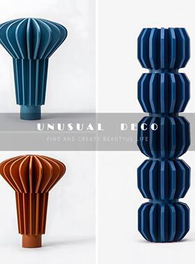 UNUSUAL 简约现代创意折纸工艺品样板间书房客厅电视柜饰品摆件