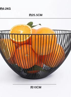 ins北欧铁艺水果糖果装饰摆件