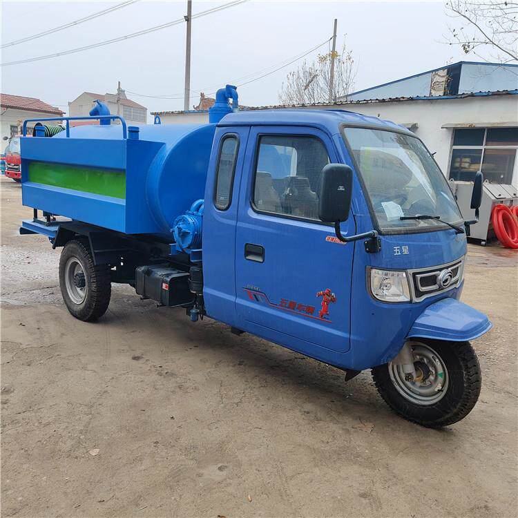 柴油农用三轮高压疏通车 峻熙 小型管道疏通清淤车 厂家供应
