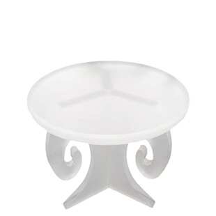 亚克力桌腿T型高透明餐桌茶几支脚 定制办公家具吧台一字悬浮桌脚