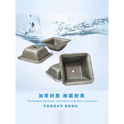 堆垛脚碗货架底脚堆垛器具方管封头顶盖立柱脚碗货架脚碗脚杯底脚