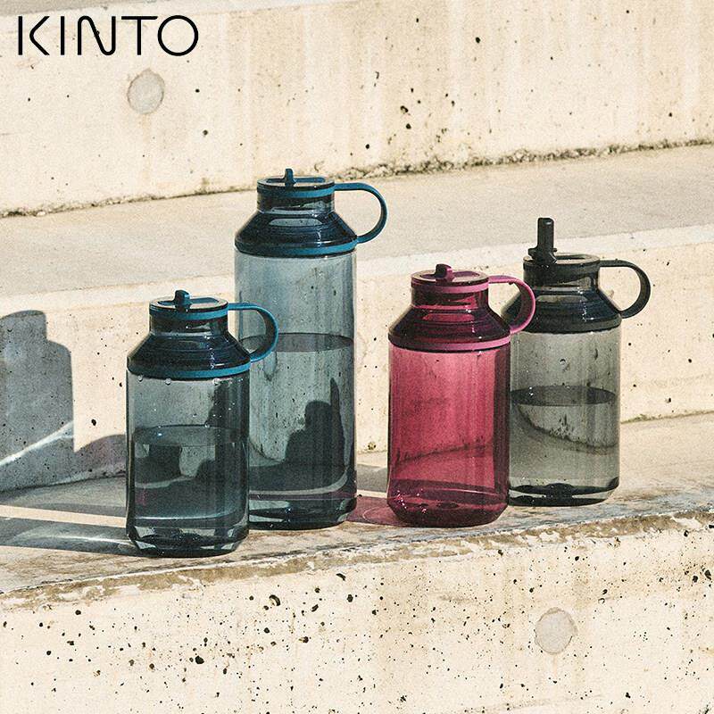 KINTO ACTIVE大容量运动水瓶男女健身水杯 跑步吸嘴树脂运动水壶