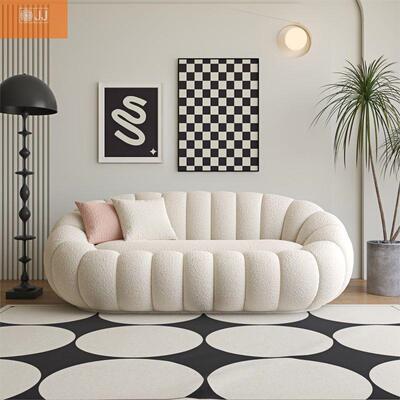 南瓜沙发躺客厅小户FRX型休息沙发服可装店接椅待区艺组布合休闲