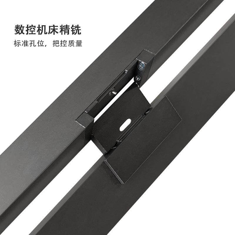 单边针式合页玻璃柜门极简风酒柜橱柜铝合金柜门极窄铝框玻璃柜门