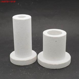 高温绝缘瓷杯 陶瓷封头 硅碳棒瓷筒 刚玉堵头 石英加热管陶瓷套筒