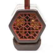 正品 苏州器悦扬印度小叶紫星檀二专胡业演奏乐金老料小叶紫檀收藏