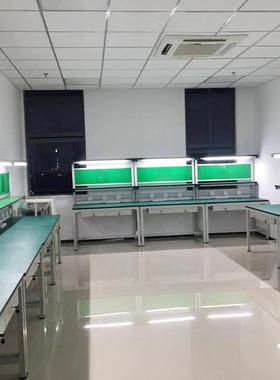 防静电工作台子流水线操作台车间带看板工多作台XSI桌能现货功多