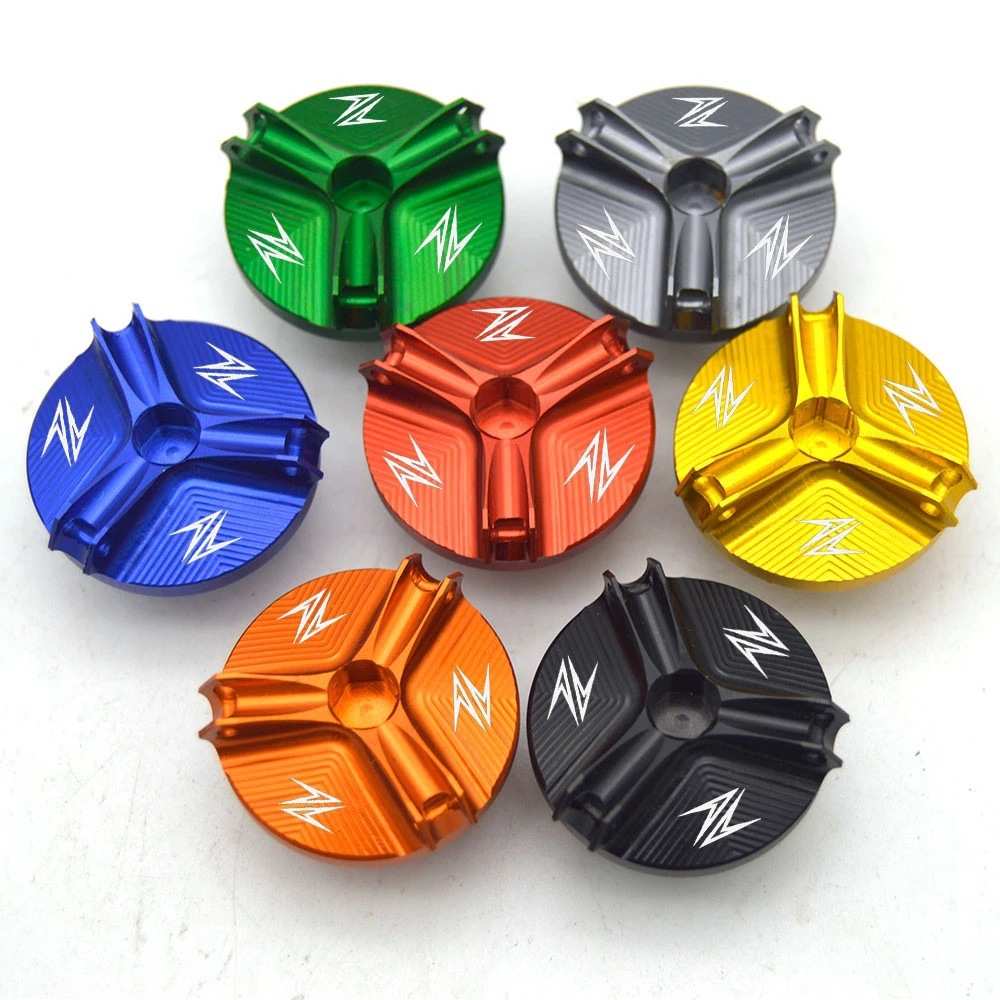 适用川崎 Z800 Z400 Z650 Z900/RS Z1000/R 改装机油螺丝盖配件