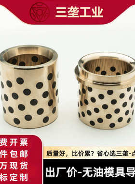 GBW25-160内径NM模具导套DIN9834无油衬套CMG6171自润滑铜套DGBWF