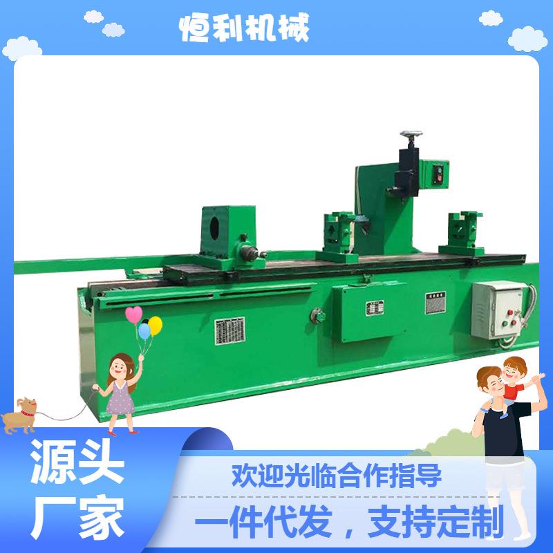恒利机械新型卧式液压磨辊拉丝机各类辊子拉丝设备节能耐用