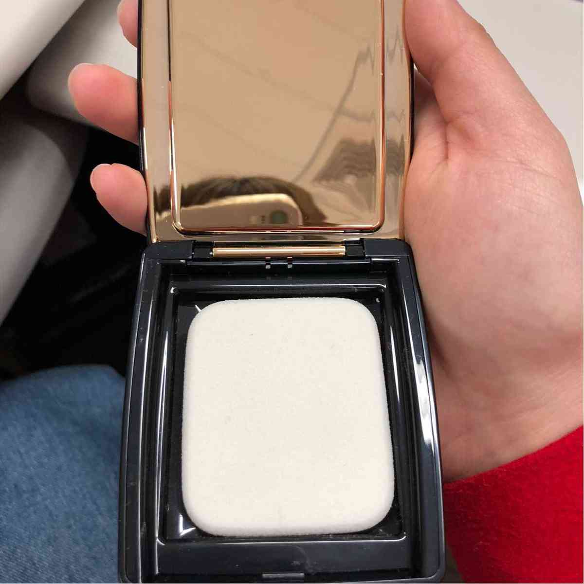 毛戈平MGPIN评彩妆光感绸缎两用底妆定妆补妆粉盒用粉扑替换包邮
