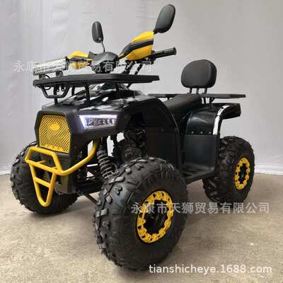 ATV沙滩车125cc汽油款沙滩摩托车四轮越野摩托车全地形山地越野车