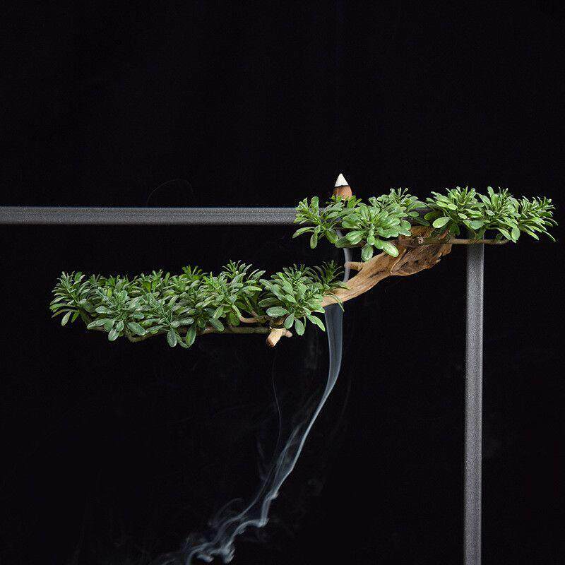 陶瓷流水摆件空气加湿器中式客厅办公室桌面家居招财循环流水摆件