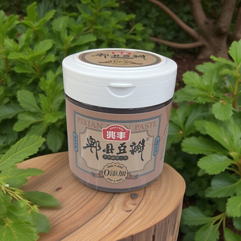 兆丰郫县豆瓣酱360克四川特产天然酿晒三年0添加豆瓣酱川菜调料