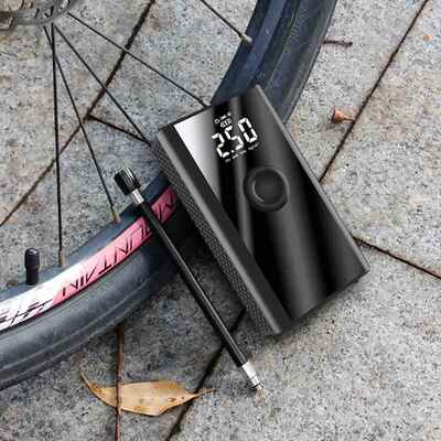 誉载霸无VUI线车充气泵应充急自行车轮胎气泵汽车电动便携打气泵