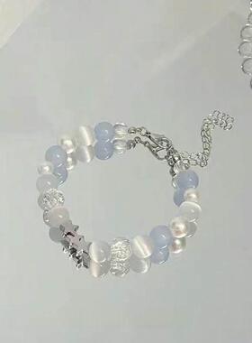 蝴蝶串珠手链印象小众高级手链