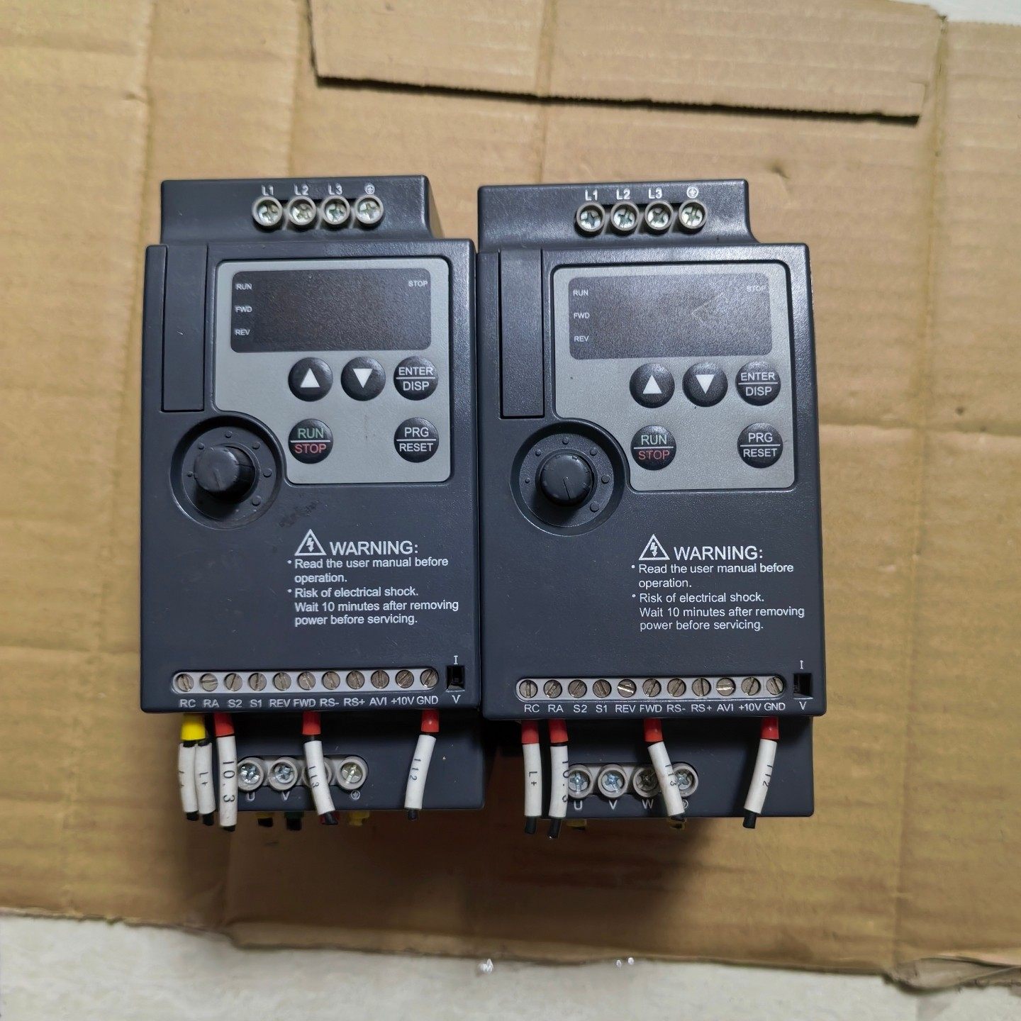 众辰变频器NZ100-1R5G-4，设备拆机，外观成色实物如