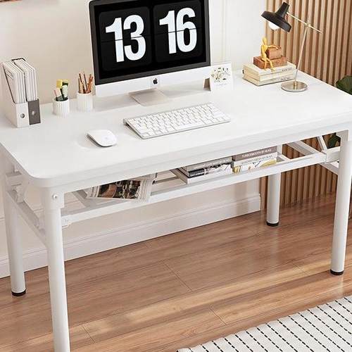 折叠台电式脑桌子包边BAZ书简桌家用写字桌学习桌出租屋餐易桌化